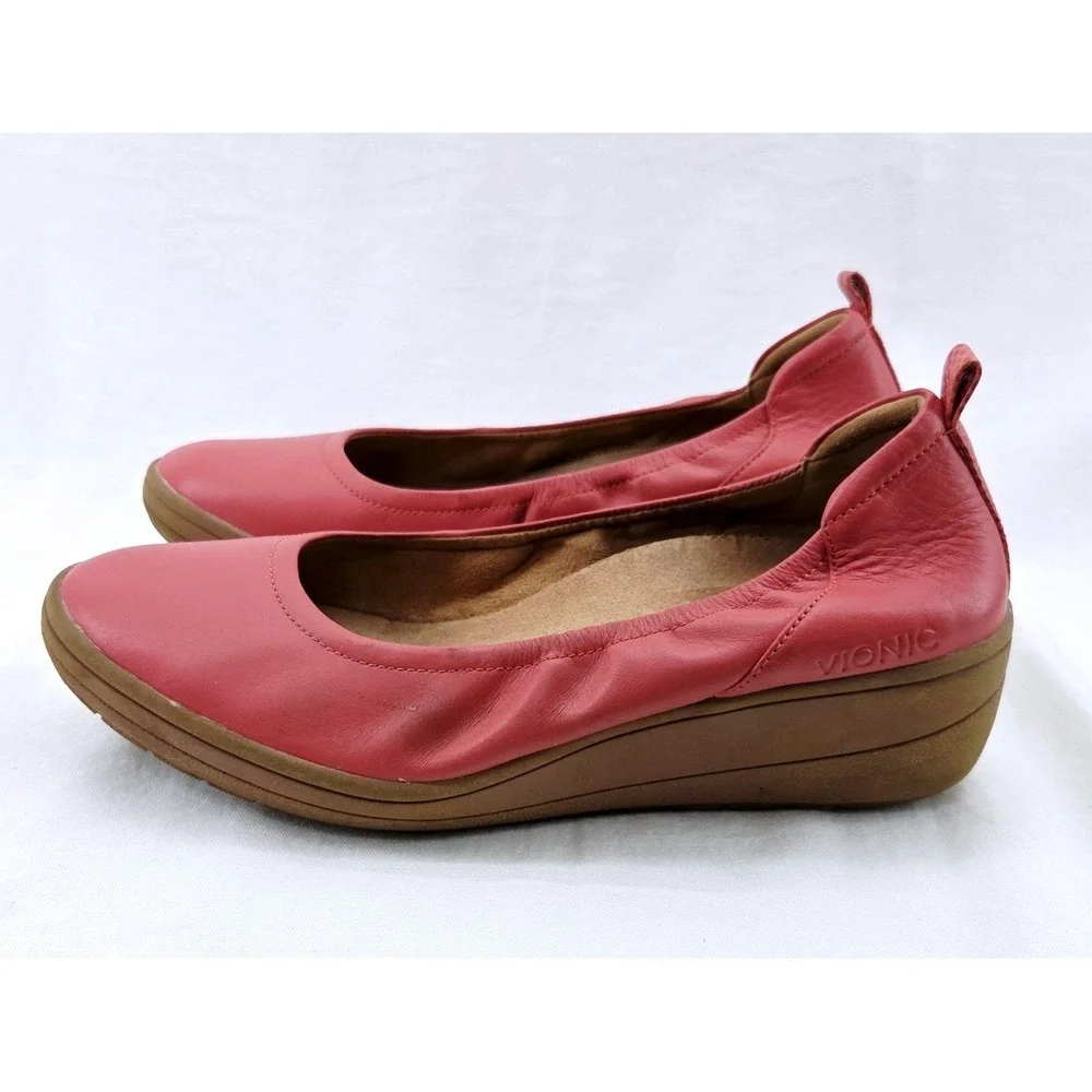 Vionic Womens Jacey Pink Shoe - Size 9